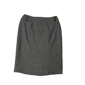 Cleo Grey Pencil Skirt, Size 12